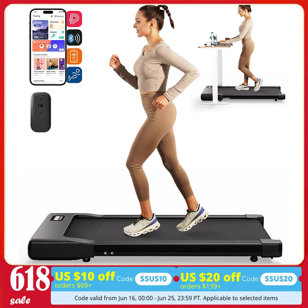 Space-Saving Walking Pad