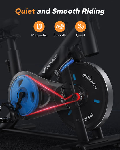 Quiet Magnetic Exercise Bike
