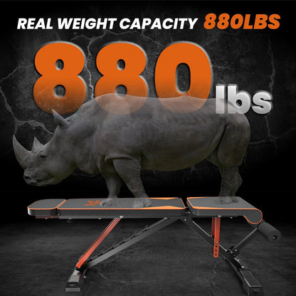 Adjustable Folding Weight Bench