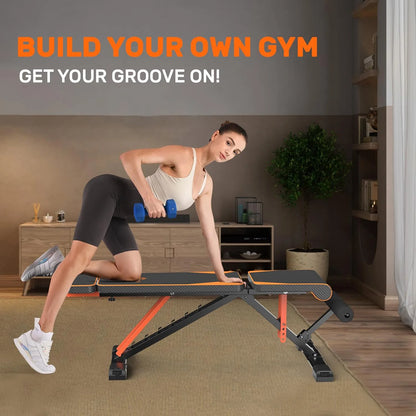 Adjustable Folding Weight Bench