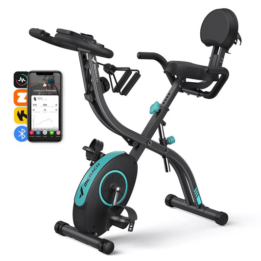 Folding Magnetic Exercise Bike