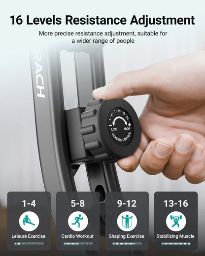 Folding Magnetic Exercise Bike