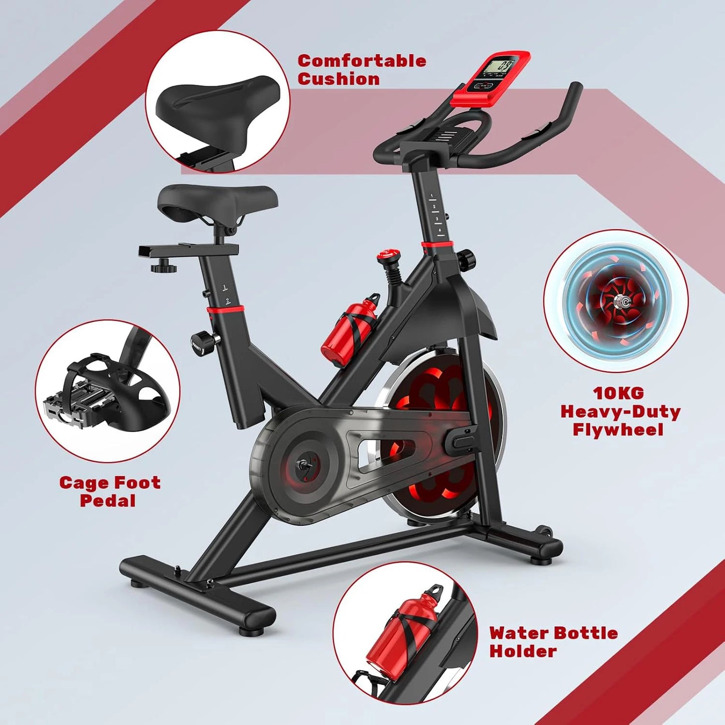 Heavy-Duty Magnetic Exercise Bike