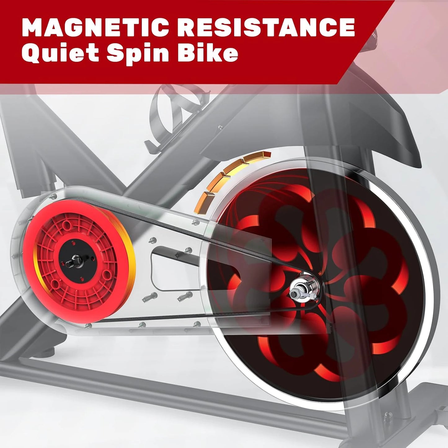Heavy-Duty Magnetic Exercise Bike