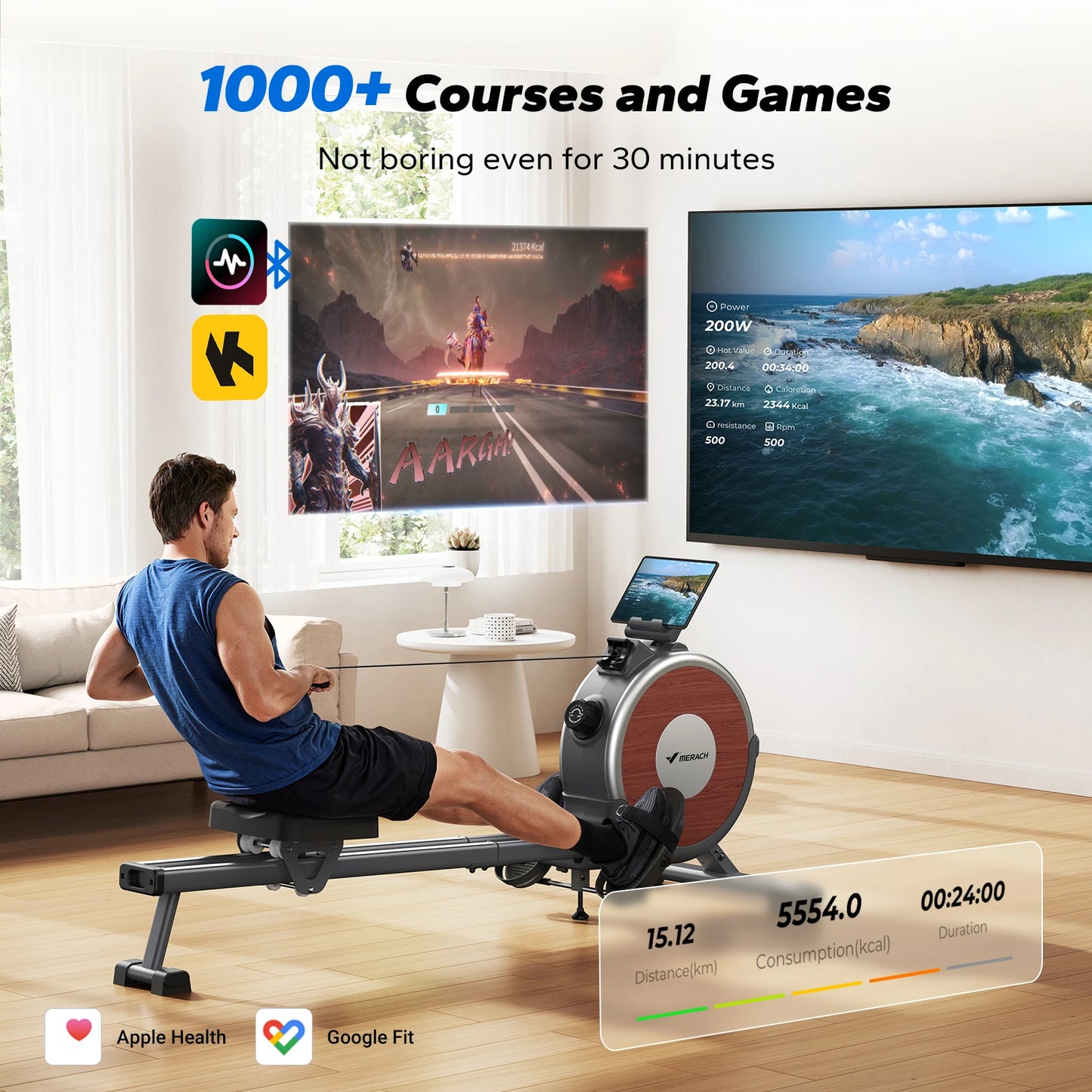 Magnetic Rowing Machine