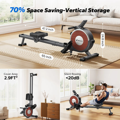 Magnetic Rowing Machine