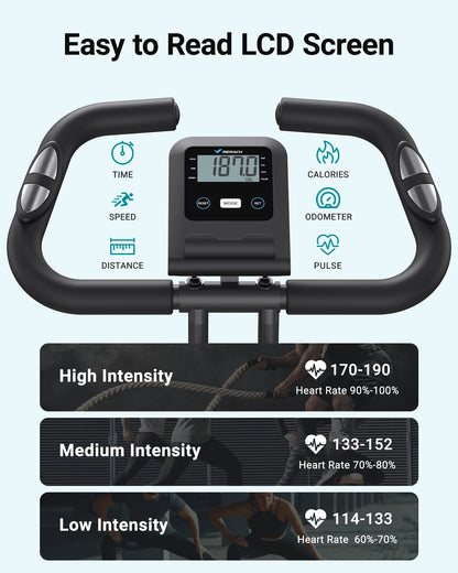 Folding Magnetic Exercise Bike