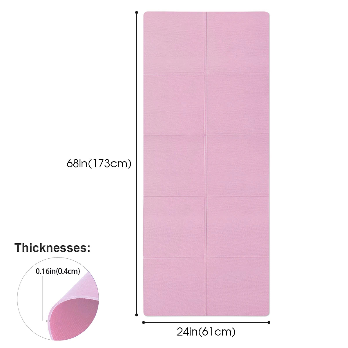 Non-Slip EVA Yoga Mat