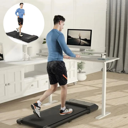 Compact 2-in-1 Walking Pad Treadmill