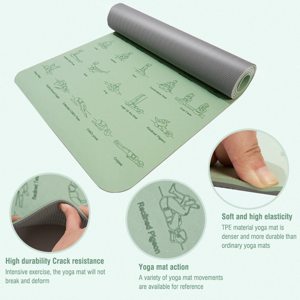 Eco-Friendly Non-Slip Yoga Mat