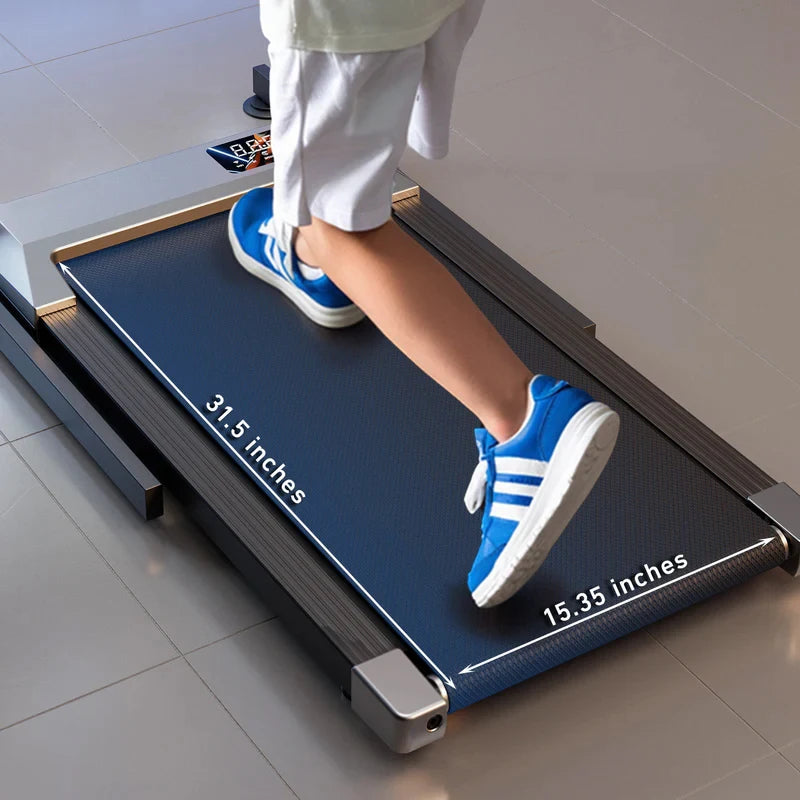Compact 2-in-1 Walking Pad Treadmill
