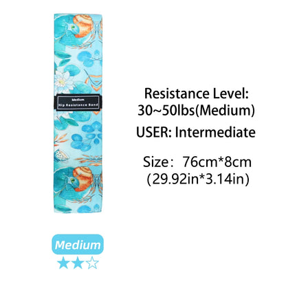 Non-Slip Fabric Resistance Bands