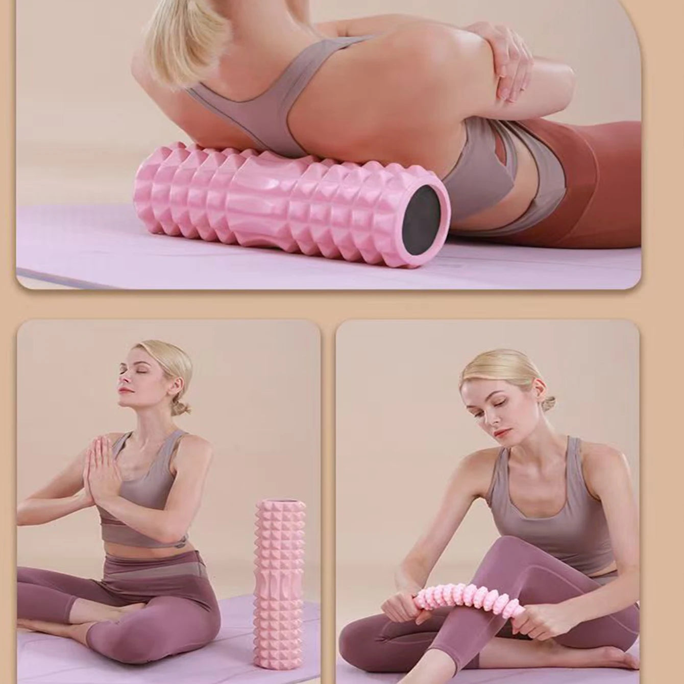 Yoga Foam Roller Set