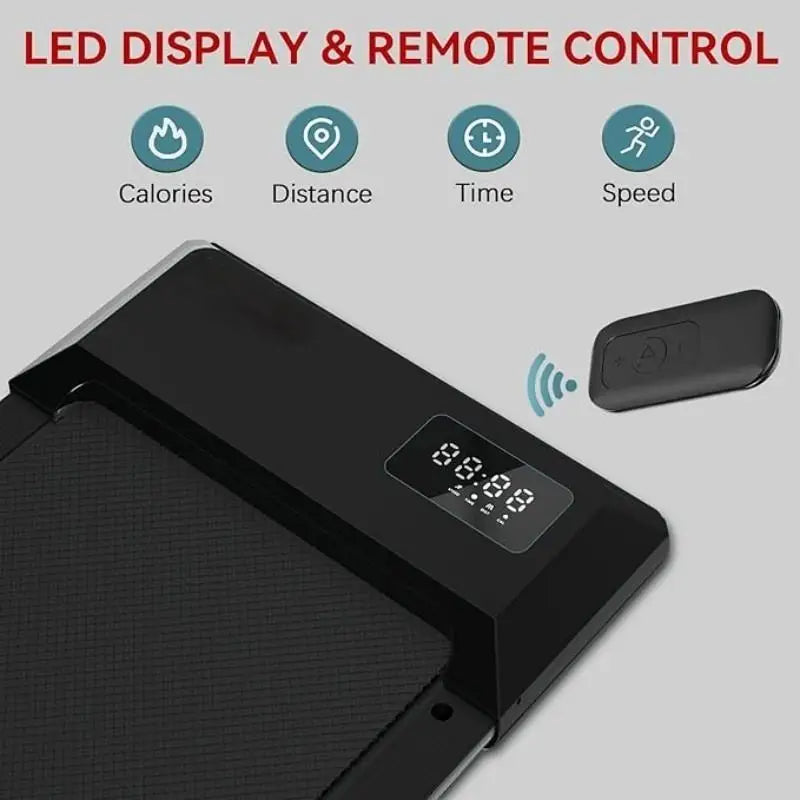 2.5HP Portable 2-in-1 Walking Treadmill