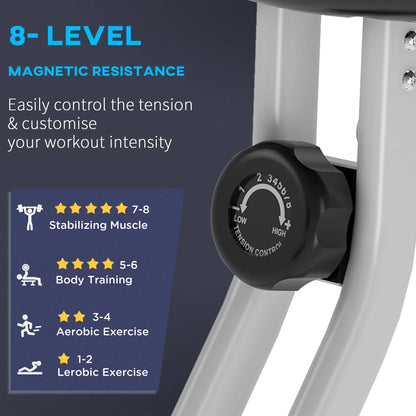 Foldable Magnetic Exercise Bike