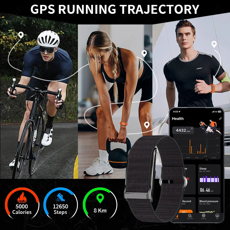 LIGE Smartwatch with Heart Rate Monitor