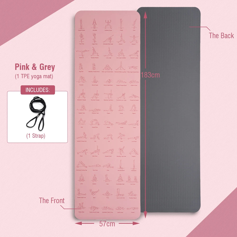 Eco-Friendly Non-Slip Yoga Mat