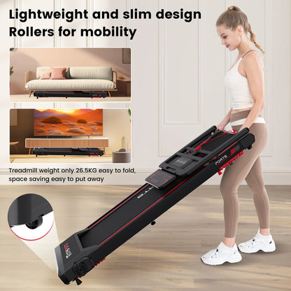 Compact Electric Folding Treadmill