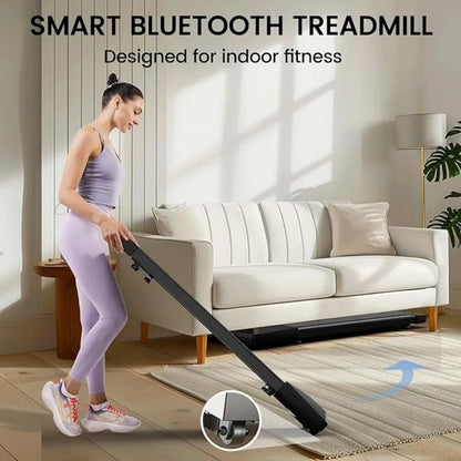 2.5HP Portable 2-in-1 Walking Treadmill
