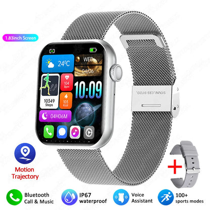 Smartwatch with 1.9" HD Screen Bluetooth Call