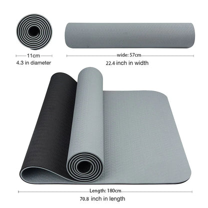 Non-Slip TPE Yoga Mat