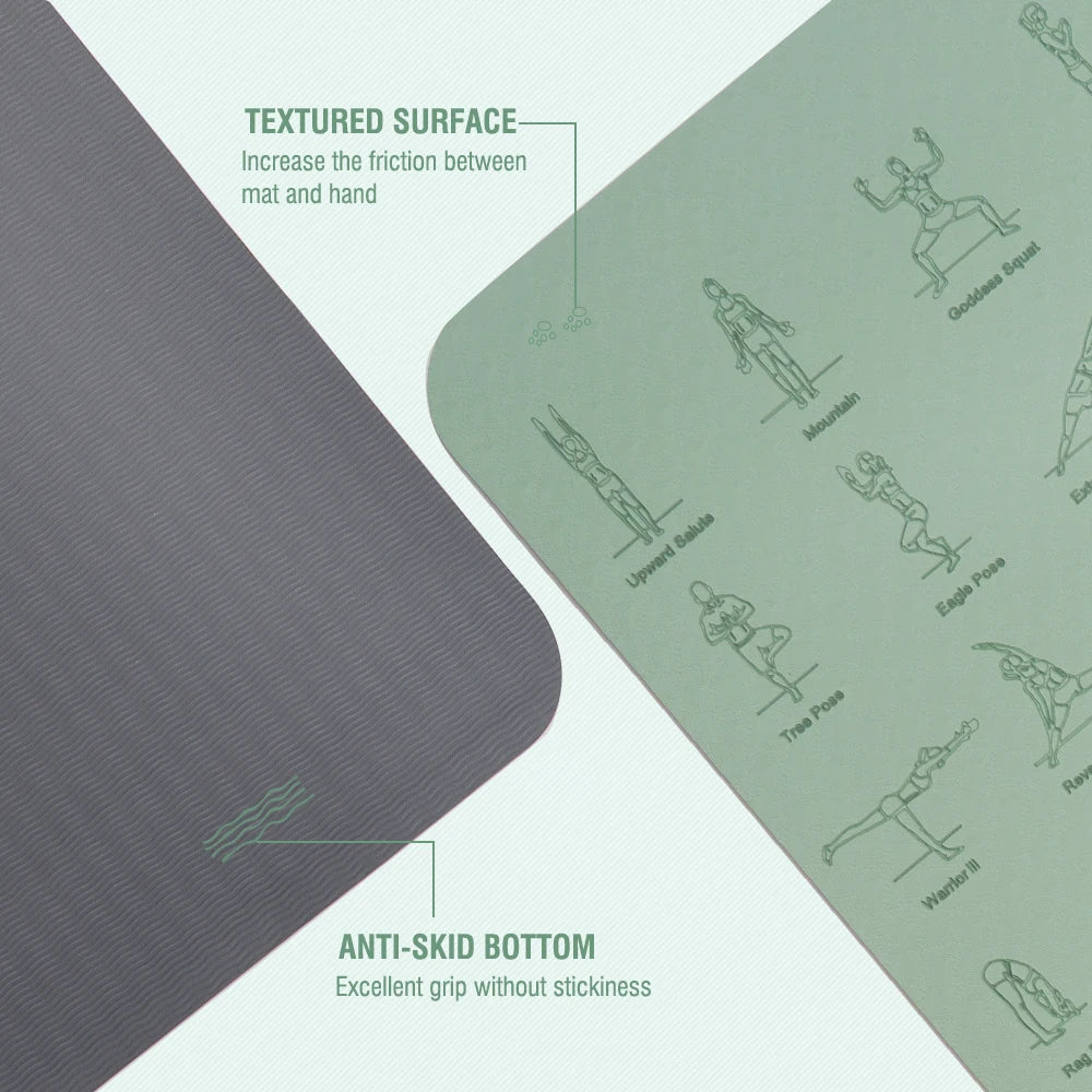 Eco-Friendly Non-Slip Yoga Mat