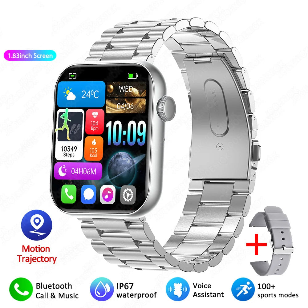 Smartwatch with 1.9" HD Screen Bluetooth Call