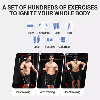 10-14pcs Resistance Bands Set