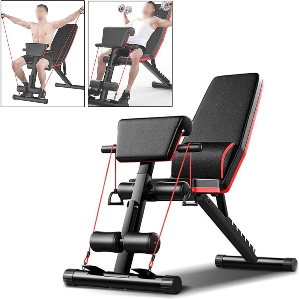 Foldable Adjustable Dumbbell Bench