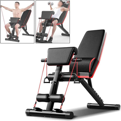 Foldable Adjustable Dumbbell Bench