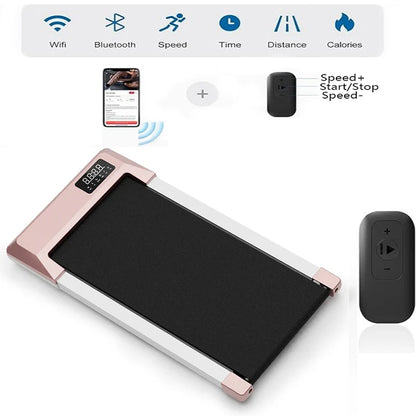 Compact 2-in-1 Walking Pad Treadmill