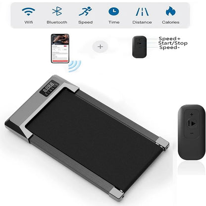 Compact 2-in-1 Walking Pad Treadmill