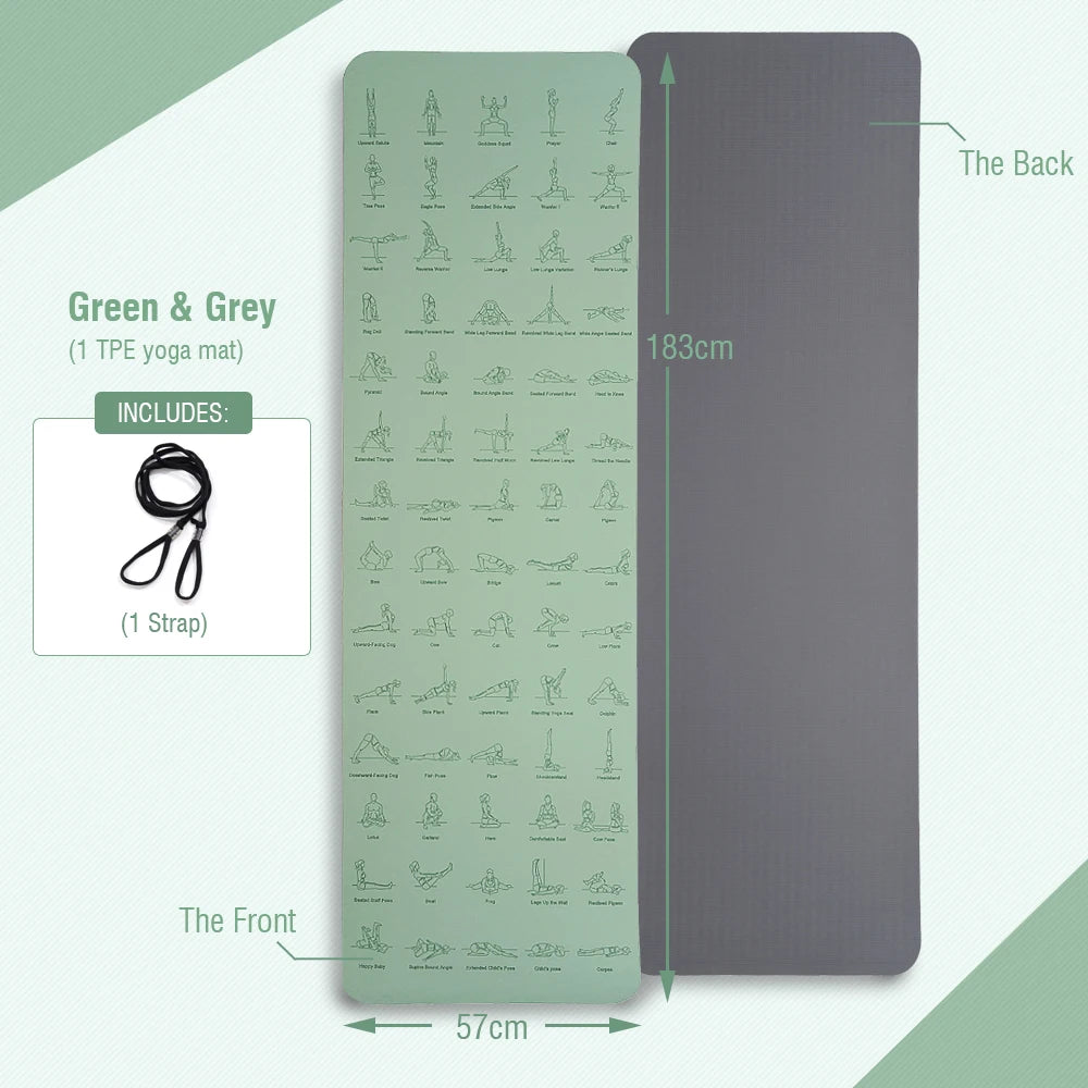 Eco-Friendly Non-Slip Yoga Mat