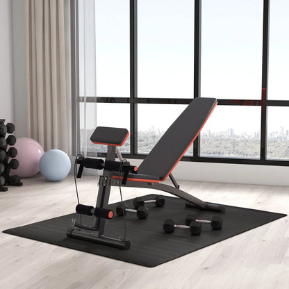 Foldable Adjustable Weight Bench