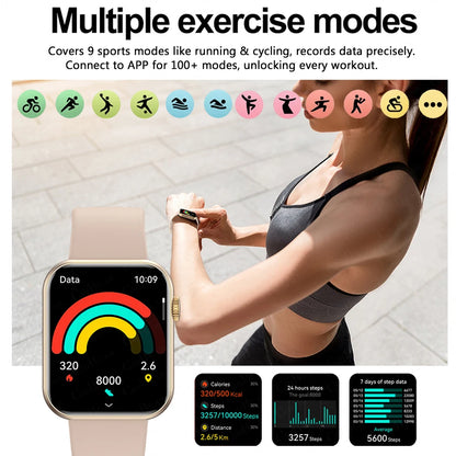 Smartwatch with 1.9" HD Screen Bluetooth Call