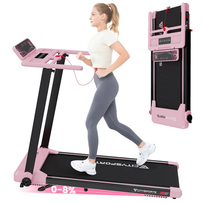Compact Electric Folding Treadmill