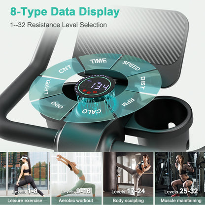 Upgrade Magnetic Exercise Bike