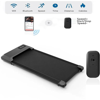 Compact 2-in-1 Walking Pad Treadmill