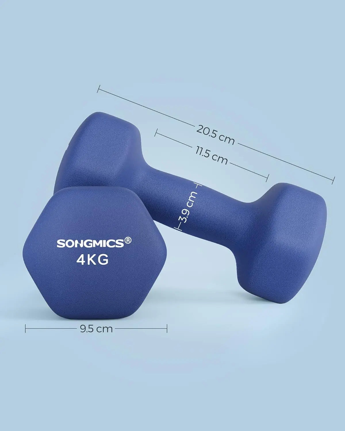 Neoprene Hex Dumbbells Set