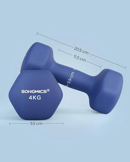 Neoprene Hex Dumbbells Set