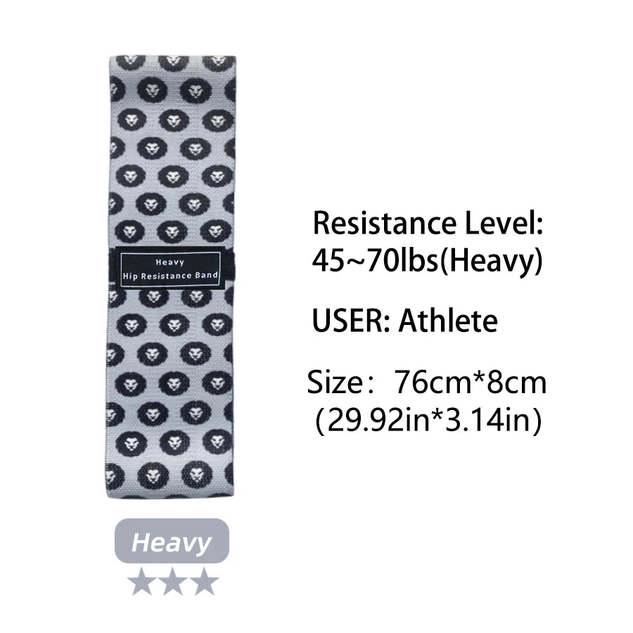 Non-Slip Fabric Resistance Bands