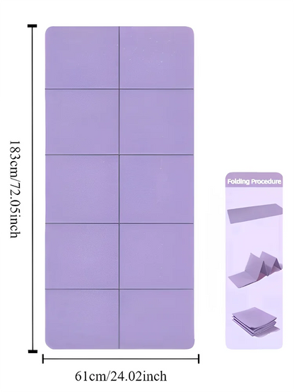 Foldable Non-Slip Yoga Mat