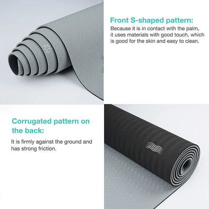 Non-Slip TPE Yoga Mat