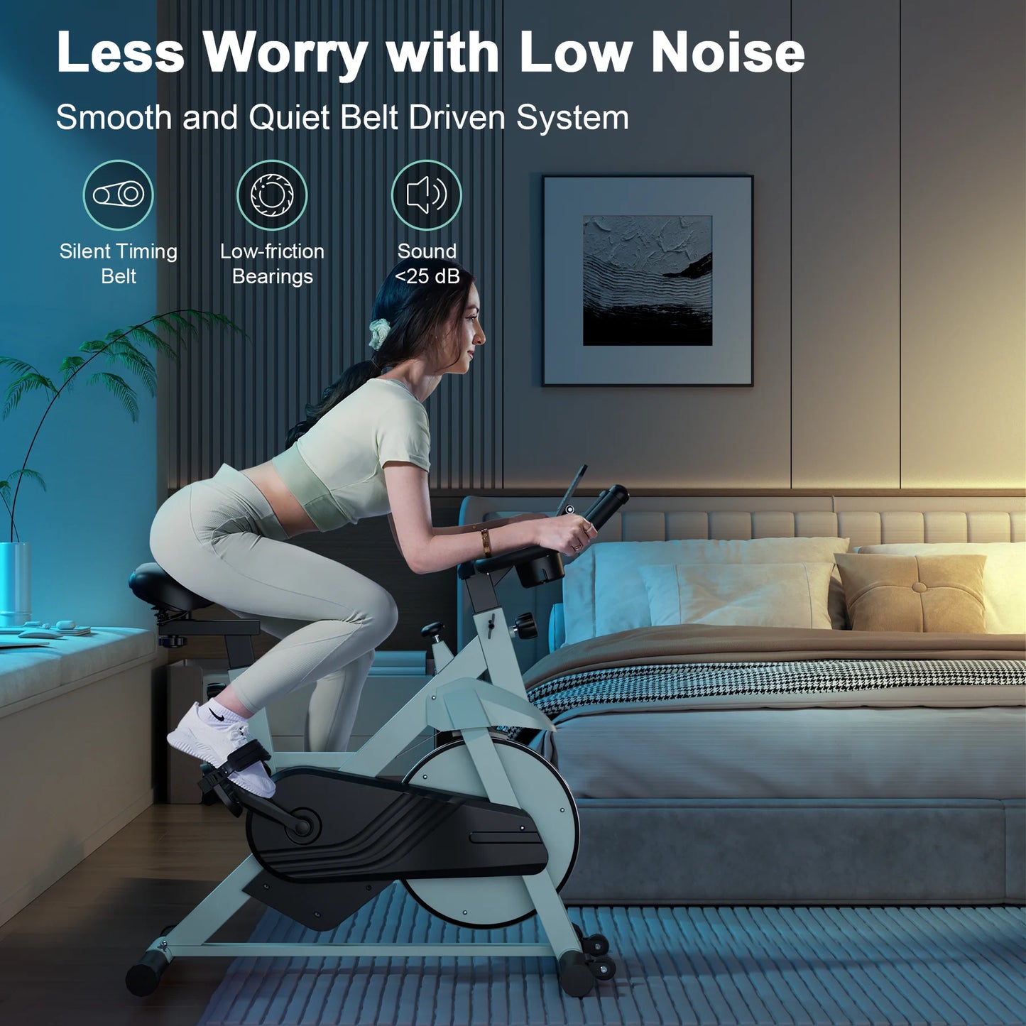Upgrade Magnetic Exercise Bike