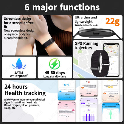 LIGE Smartwatch with Heart Rate Monitor