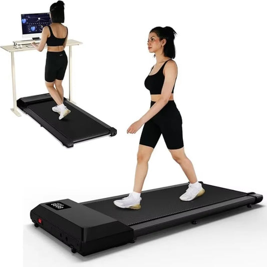 2.5HP Portable 2-in-1 Walking Treadmill
