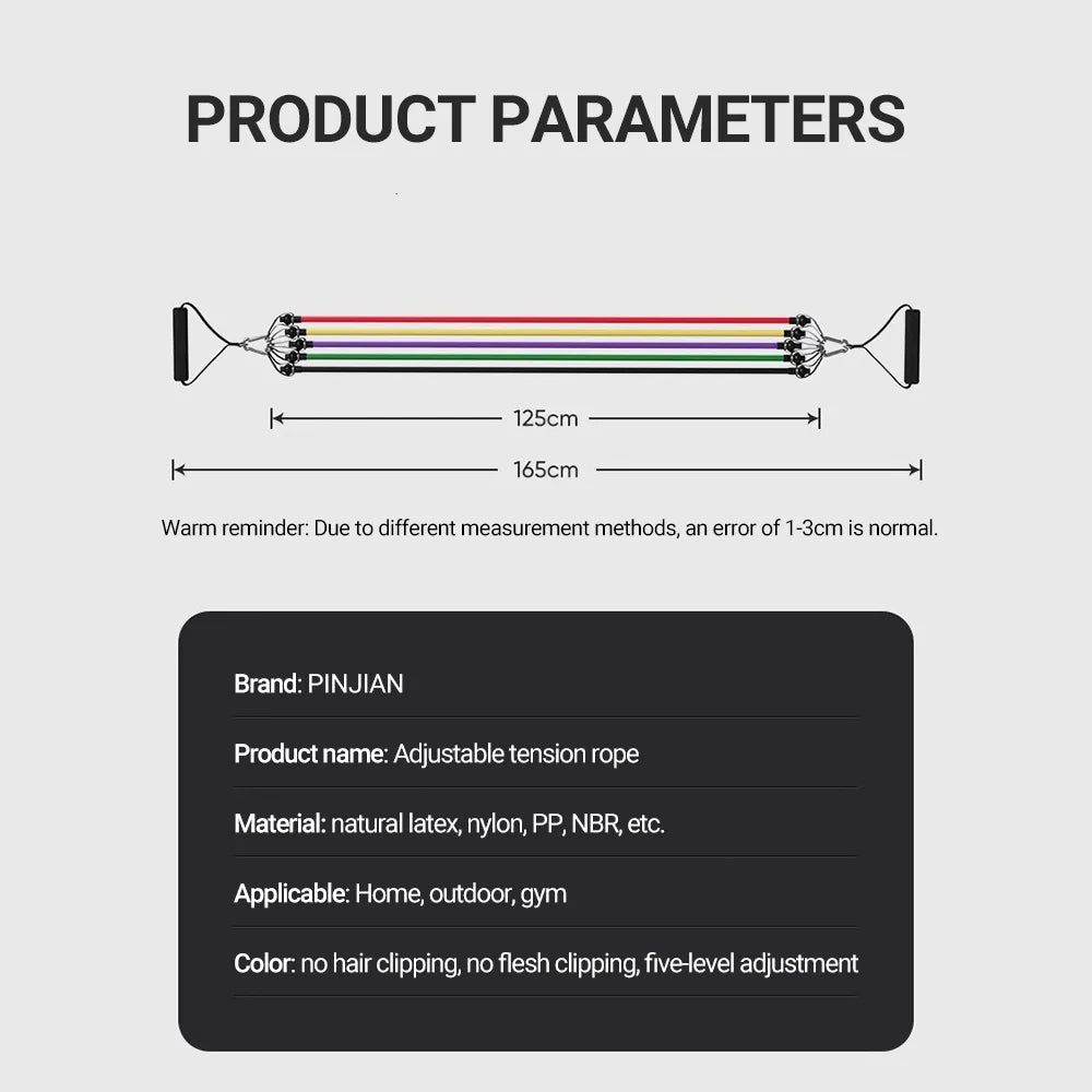 10-14pcs Resistance Bands Set