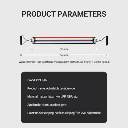 10-14pcs Resistance Bands Set