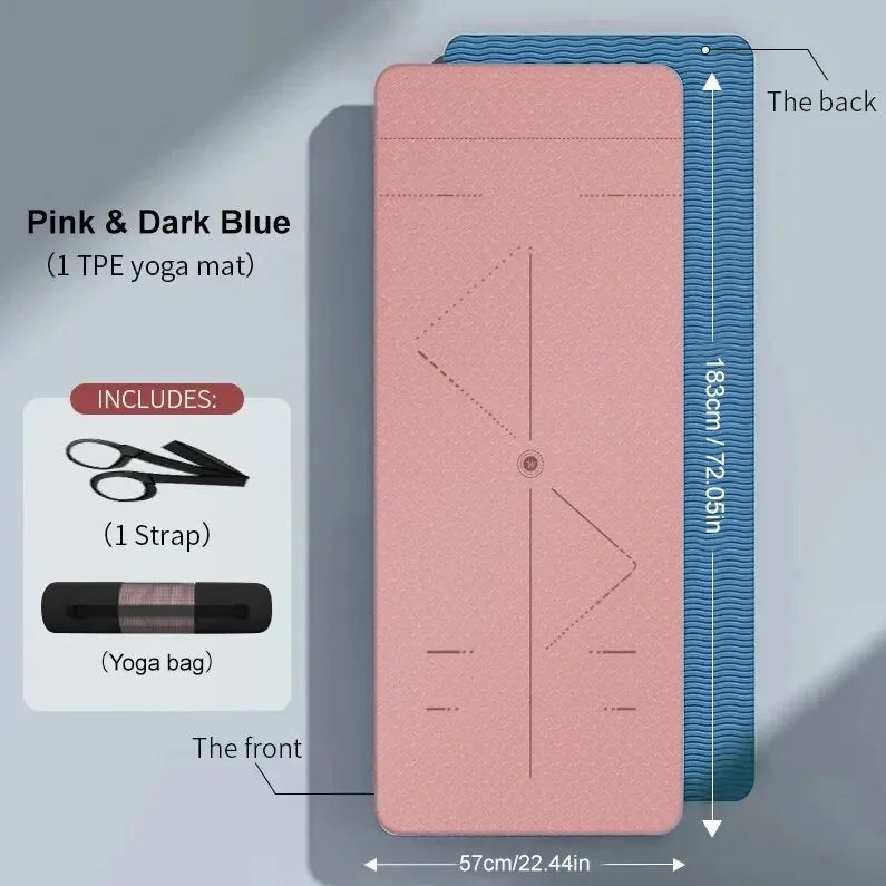 Eco-Friendly Non-Slip Yoga Mat
