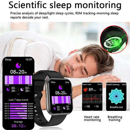 Smartwatch with 1.9" HD Screen Bluetooth Call